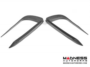 Maserati Levante S Sport Utility Front Bumper Canards - Carbon Fiber